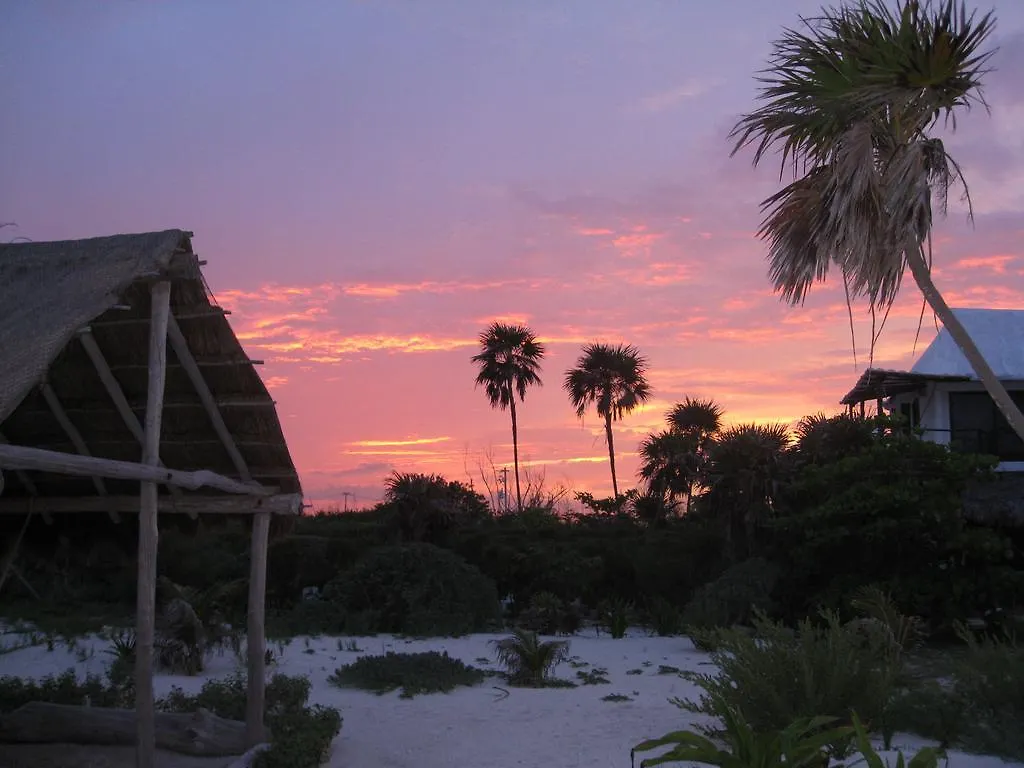***  Rancho Sakol Hotel Puerto Morelos Mexico