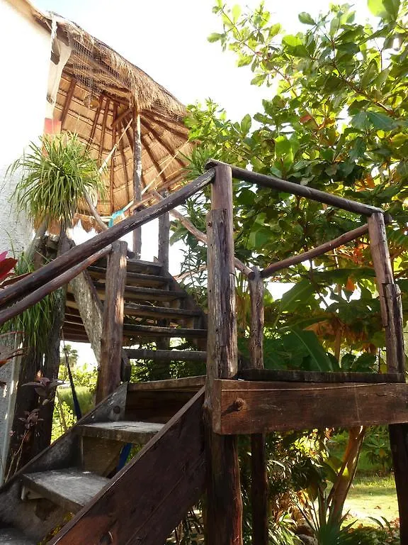 ***  Rancho Sakol Hotel Puerto Morelos Mexico
